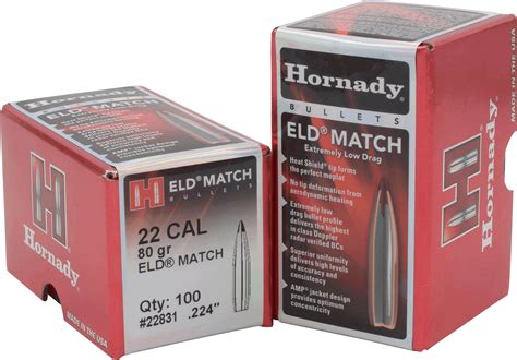 Hornady Eld Match Caliber Gr Box Gunstuff