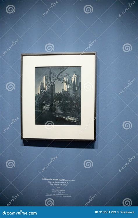 Artworks in Albertina Modern Gallery Museum, Vienna Editorial Stock Photo - Image of tourist ...