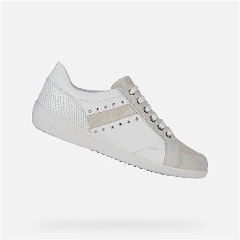 Geox Myria Femme Sneakers Blanches Geox P E