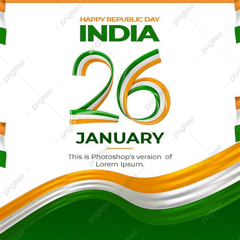 Simple And Stylish India Republic Day Template Template Download on Pngtree