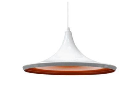 Pendente Chap U Tom Dixon Branco Cobre Lumanti Lustre Magazine Luiza