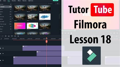 Filmora Tutorial Lesson 18 Adding Watermark Or Logo In Videos YouTube