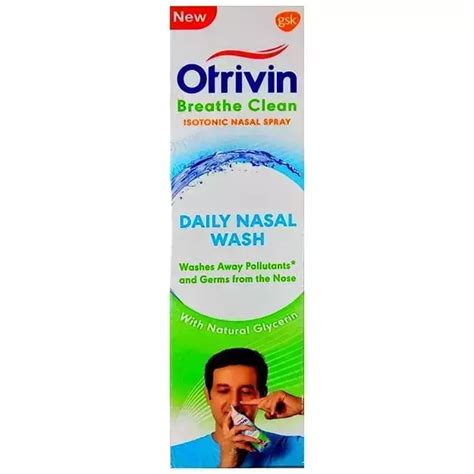 Otrivin Breathe Clean Nasal Spray Uses Price Dosage Side Effects Substitute Buy Online