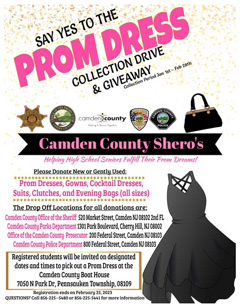 say-yes-to-prom-dress-flyer | Camden County, NJ