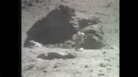 Apollo 16 Lunar Eva 3 From Rover Tv Part 1 Youtube