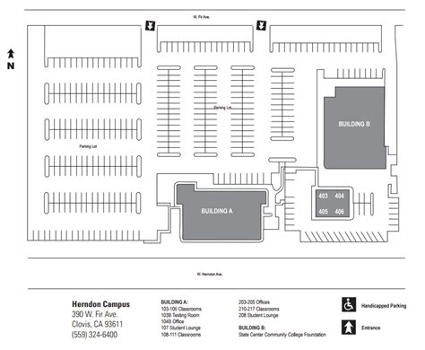 Clovis Community College Campus Map – Map Vector