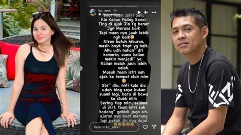 Ko Apex Sindir Ayu Soraya Yang Sering Dugem Singgung Soal Status Istri