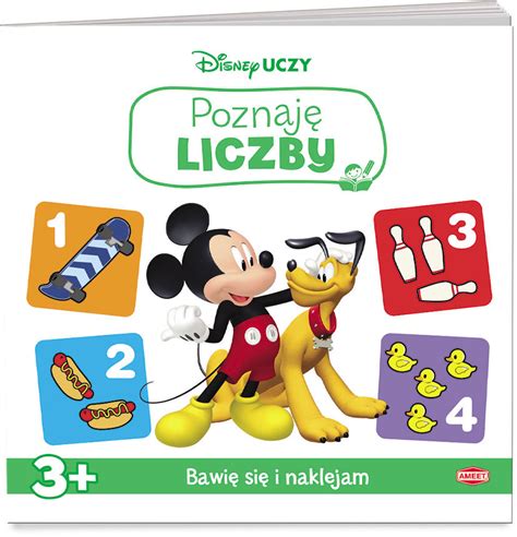 Disney Uczy Poznaj Liczby Bawi Si I Naklejam Opracowanie