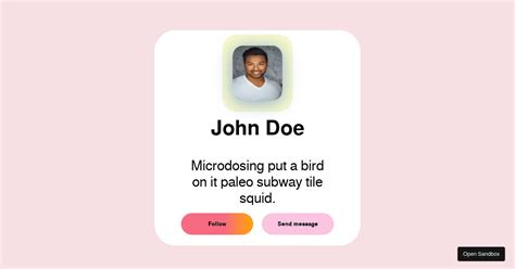 john doe codesandbox