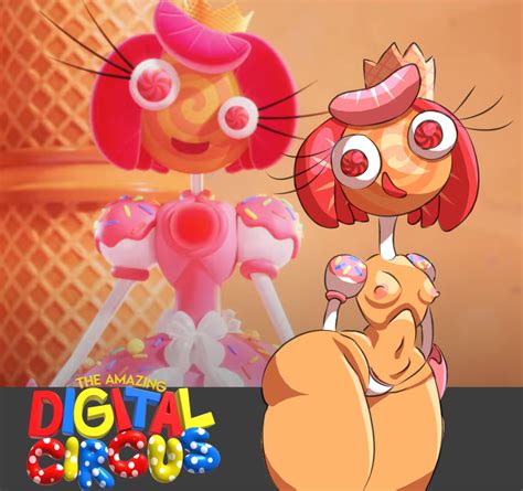 Rule 34 Accurate Body Type Big Ass Big Butt Bikini Candy Candy Girl Crown Didpie Female