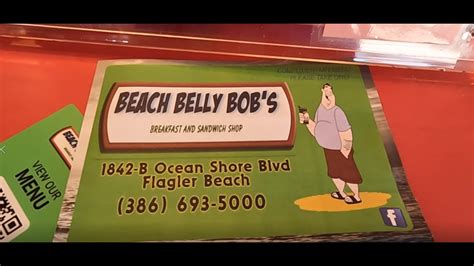 Beach Belly Bob S In Flagler Beach Florida YouTube