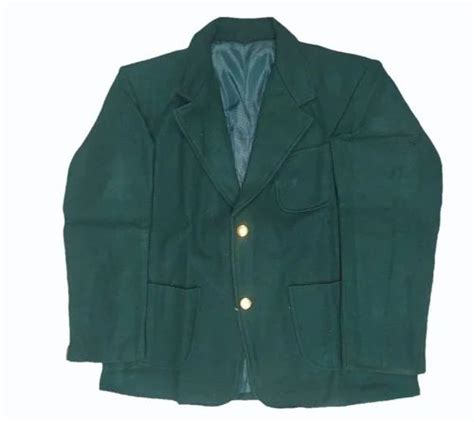 Boys Green School Uniform Blazer, Size: Large at Rs 400 in Patna | ID ...