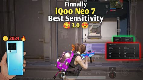 Iqoo Neo Bgmi Best Sensitivity Settings Update Iqoo Neo Pro