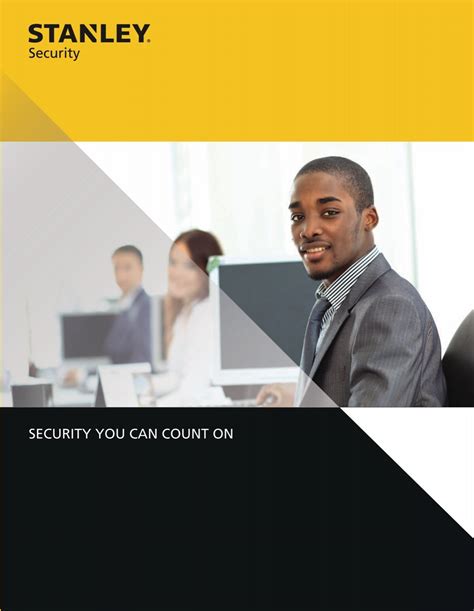 View Brochure Stanley Security Solutions