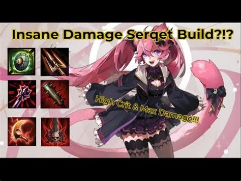 Insane Damage Serqet Build Jungle Ranked Game YouTube