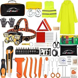 Amazon Autodeco Roadside Emergency Car Kit Car Safety Kit For