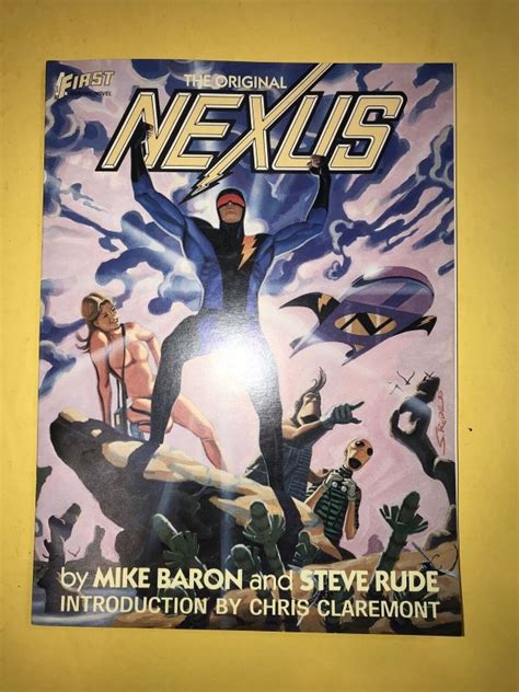 The Original Nexus Graphic Novel First Comics By Mike Baron