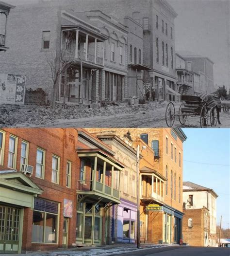 Shawnee Ohio, then and now. | Ohio, Shawnee, Hometown