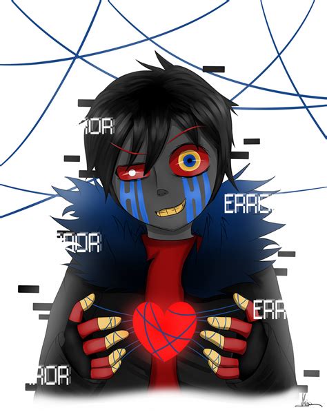 Humanized Error Sans By Maja Thehoneybee On Deviantart