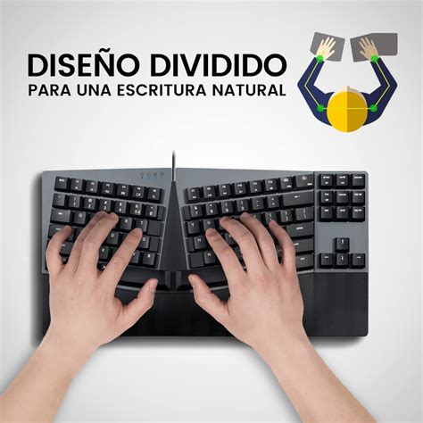 Teclado Ergon Mico Usb Perixx Multimedia Espa Ol Pcservice