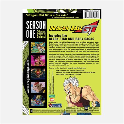 Dragon Ball GT - Season 1 - DVD | Crunchyroll store