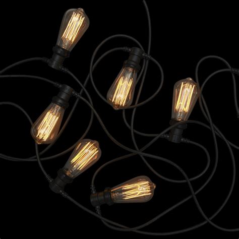 Commercial Festoon String Lighting System Outdoor Festoon Lights