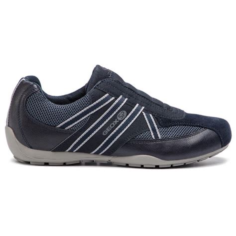 Sneakers Geox U Ravex C U Fc Au C Navy Eschuhe De