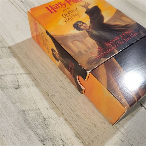 Harry Potter And The Deathly Hallows J K Rowling Audio Book Jim Dale