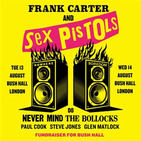 Sex Pistols Announce Gig