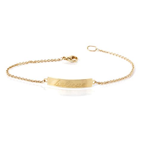 Zoë Chicco 14k Gold Id Bracelet