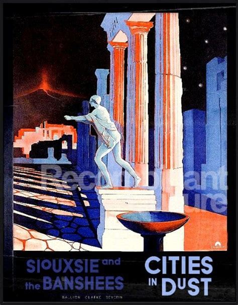 Siouxsie And The Banshees Inspired Cities In Dust Art Print Etsy UK