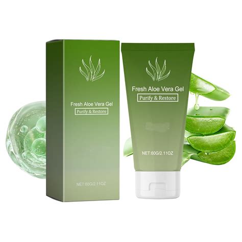 Pure Aloe Vera Gel For Face 100 Percent Aloe Vera Gel Travel Size Gel De Aloe Vera