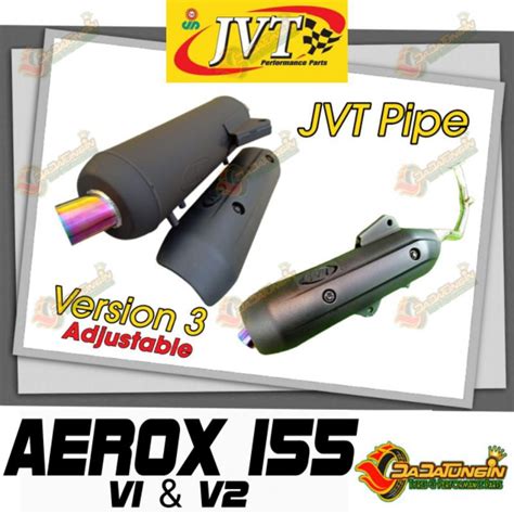 Jvt Power Pipe V Adjustable Sound Full System For Yamaha Aerox V