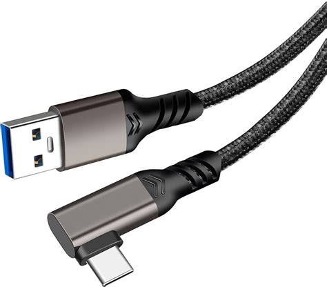 Amazon co jp USB C USB A 3 1 Gen2 ケーブル L字 3m 10Gbpsデータ転送 LpoieJun