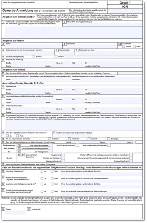 ᐅ Gewerbeanmeldung Gewerbe anmelden von A Z mit Anleitung