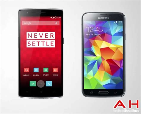 Android Phone Comparisons Oneplus One Vs Samsung Galaxy S