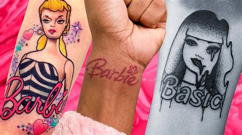 30 Tattoos That Are Odes To Barbie