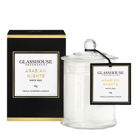 Glasshouse Arabian Nights Candle 60g Mini AU Adore Beauty