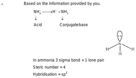 6 What Is The Hybridisation State Of The Central Atom In The Conjugate