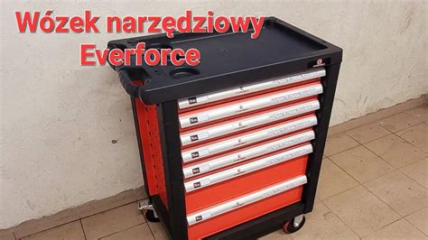 Wózek narzędziowy Everforce EF 2002 prezentacja Everforce tool cart