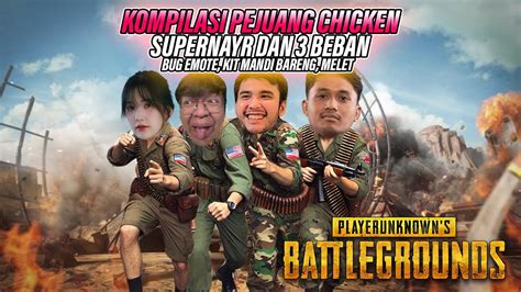 KOMPILASI DEANKT PUBG SAMA RYAN SUPERNAYR AKHIRNYA CHICKEN DIGENDONG