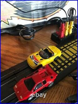 Car Track Set | Tyco Race Car Track Set. Complete With Running Cars WORKS