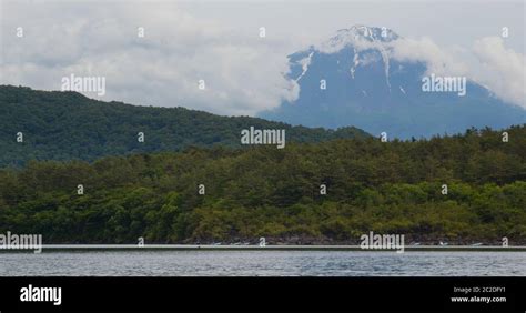 Mountain Fuji and lake Stock Photo - Alamy