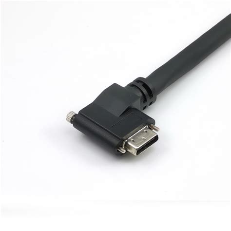 High Flexible Right Angled Sdr To Mdr Camera Link Cable Himatch