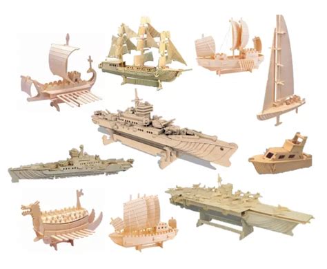 Ships Laser Cut Vector Dxf Cdr D Files Cnc D Printer Picclick Uk