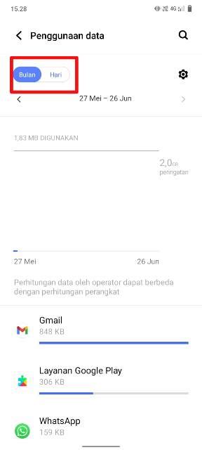 melihat penggunaan data  hp vivo data seluler  wifi