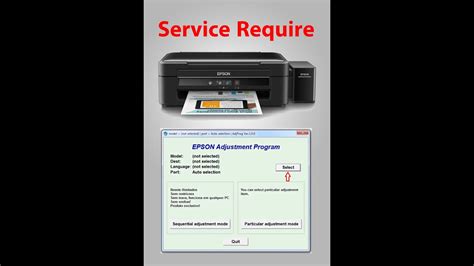 Epson L360 Reset Service Require Service Required Epson L130 L220 L310 L360 L365