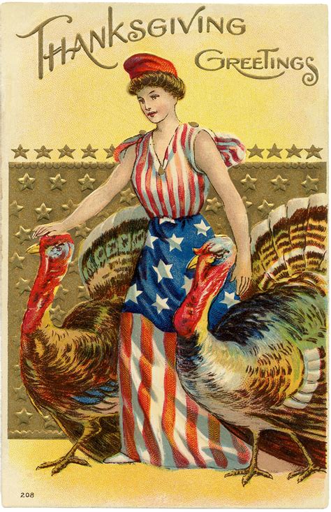 8 Thanksgiving Patriotic Clipart! - The Graphics Fairy