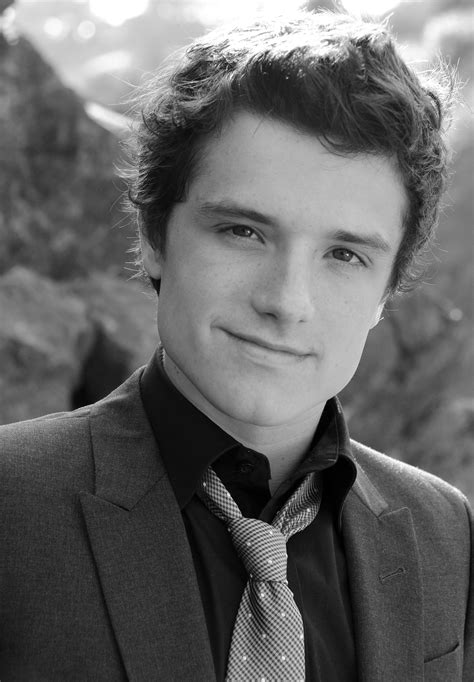 Josh Hutcherson Black And White