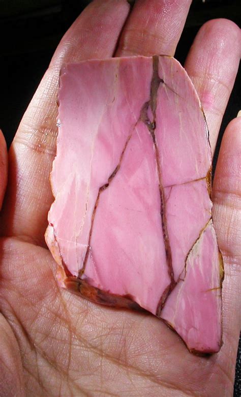 245 Cts Pink Mookaite Brecciated West Australia